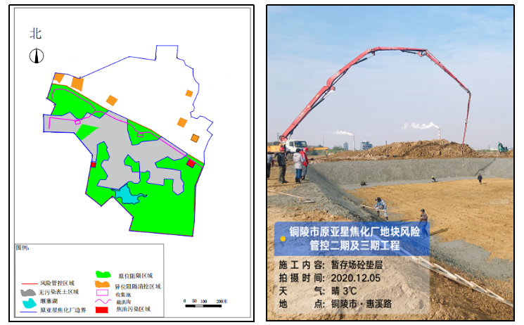 铜陵市原亚星焦化厂地块风险管控二期及三期项目